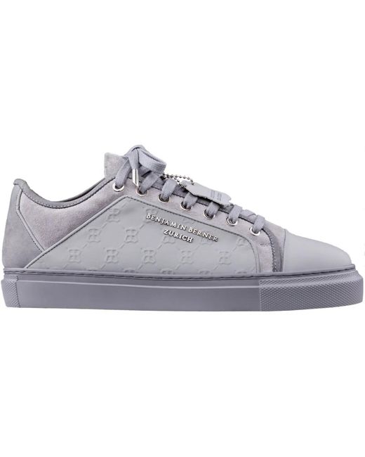 Benjamin Berner Gray Sneakers for men