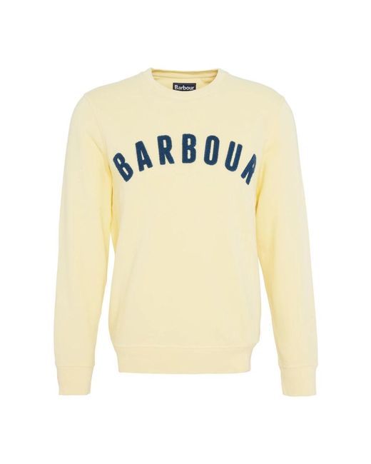 Sweatshirts & hoodies > sweatshirts Barbour pour homme en coloris Yellow