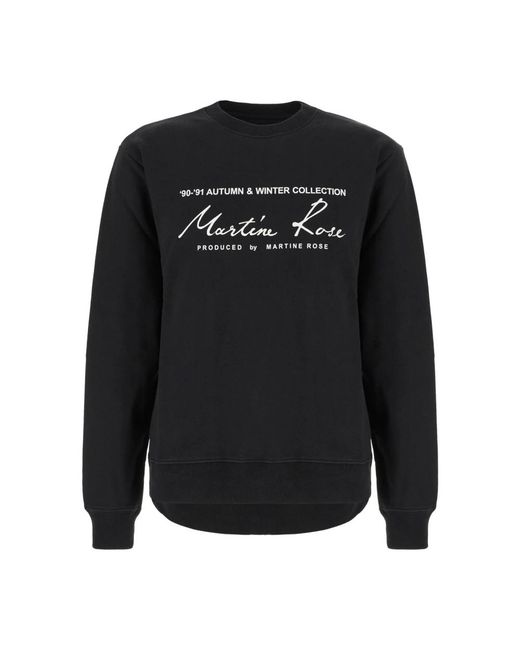 Martine Rose Black Sweatshirts for men