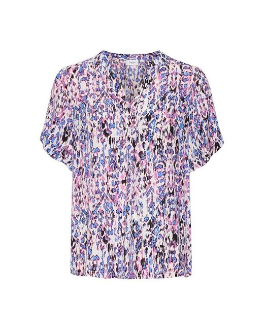 Saint Tropez Purple Blouses