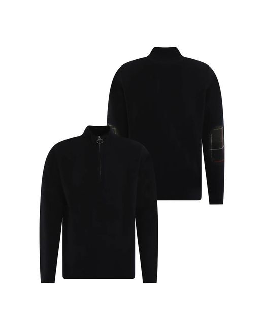 Barbour Black Turtlenecks for men