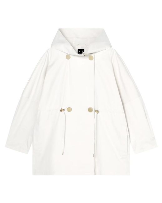 ARMANI EXCHANGE White Parkas