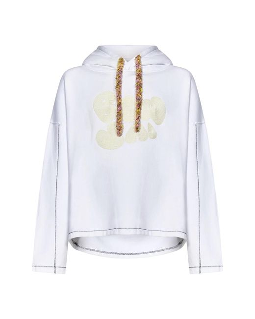 Hoodies di Bonsai in White da Uomo