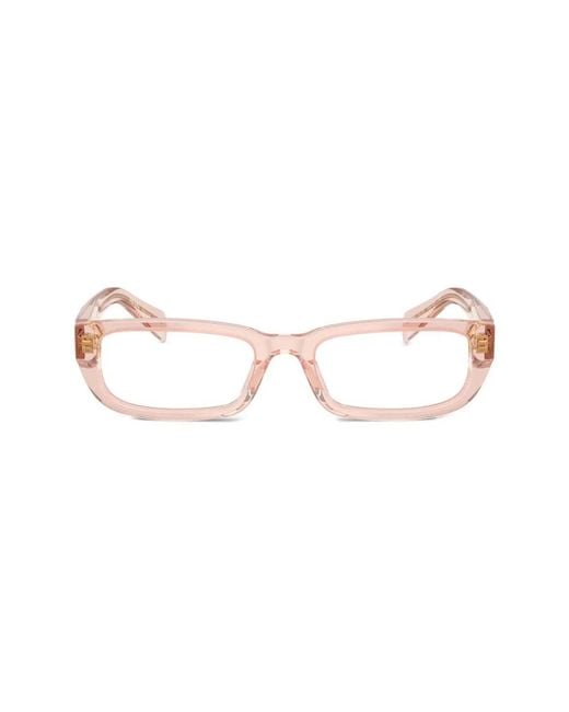 Prada Pink Pr B05V 19Q1O1 Optical Frame