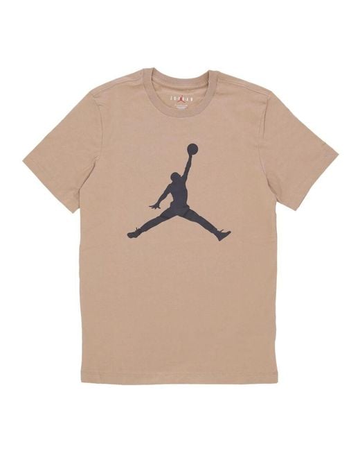 Nike Jumpman Crew T-Shirt in Natural für Herren