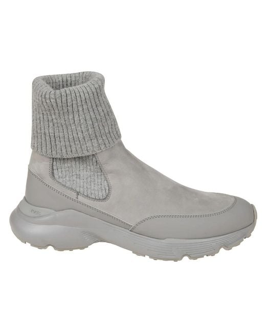 Tod's Gray Winter Boots