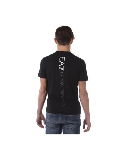 EA7 Lässiger sweatshirt für männer in Black für Herren