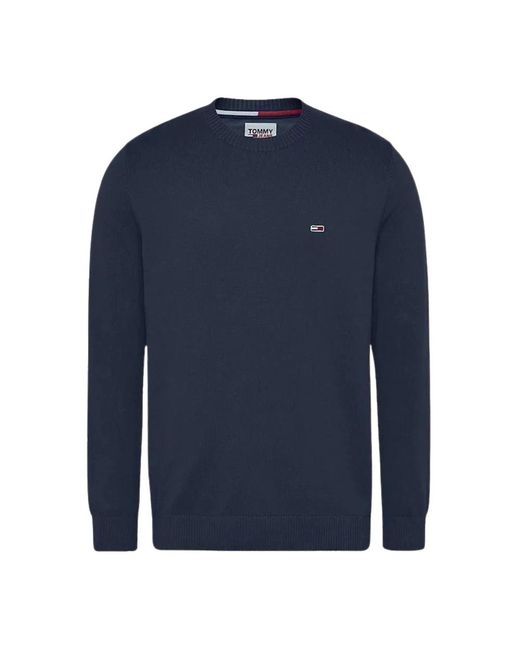 Tommy Hilfiger Blue Round-Neck Knitwear for men