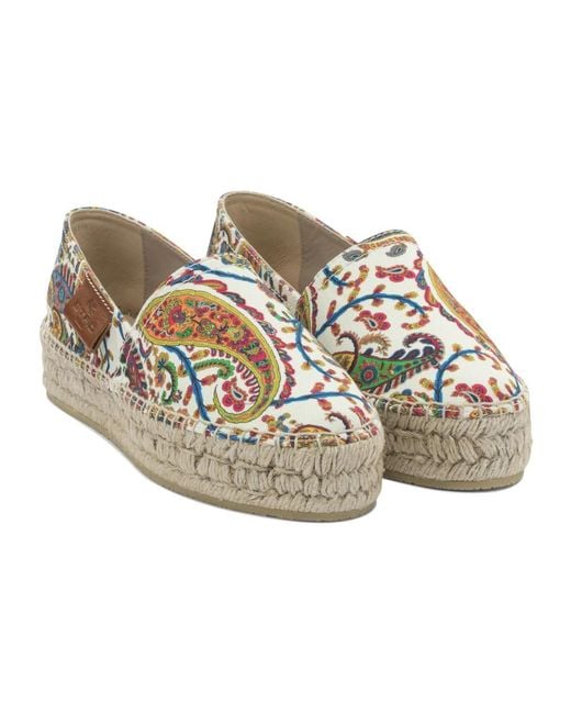 Etro Gray Espadrilles