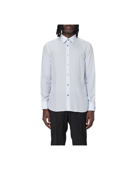 Emporio Armani Men's White Casual Shirts