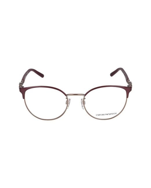 Emporio Armani Brown Glasses