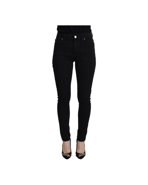 Dolce & Gabbana Black Skinny Fit Jeans