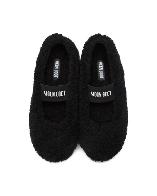 Moon Boot Black Ballerinas