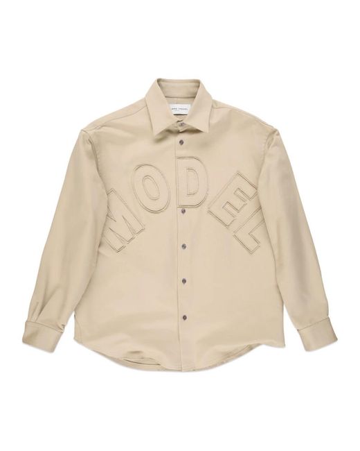 Philippe Model Natural Casual Shirts for men
