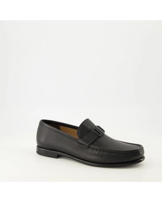 Ferragamo Black Loafers for men