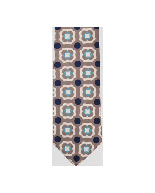 Ties di Luigi Borrelli Napoli in White da Uomo