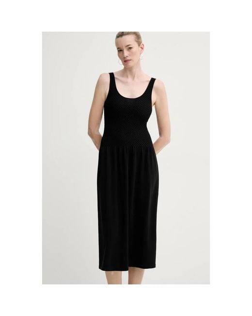 Midi Dresses Theory de color Black
