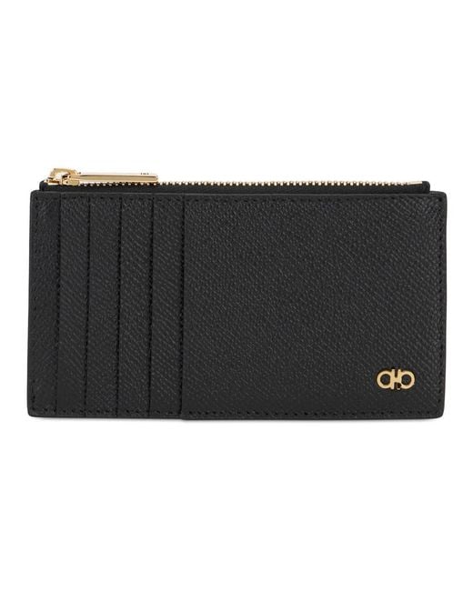Ferragamo Black Wallets & Cardholders for men