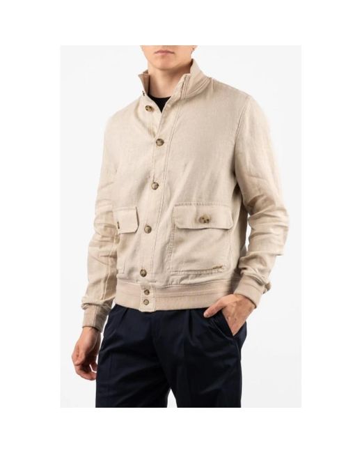 Bomber Jackets Brooksfield de hombre de color Natural