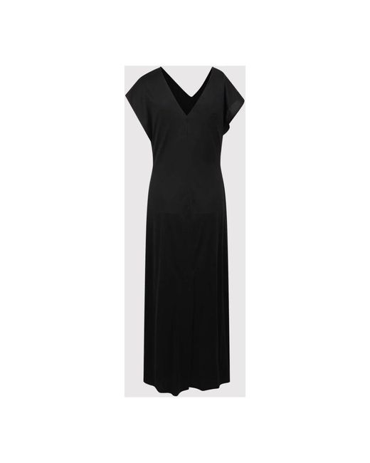 Midi Dresses Plan C de color Black