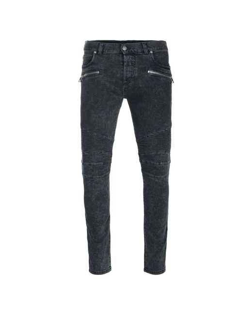 Balmain Klassieke Herenjeans Voor Dagelijks Gebruik in het Blue voor heren