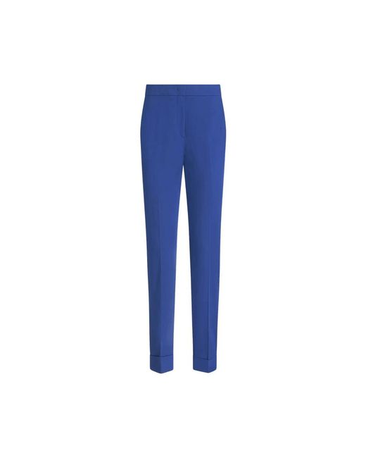 Etro Blue Slim-Fit Trousers