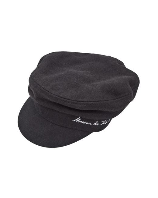 Karl Lagerfeld Black Hats & Caps