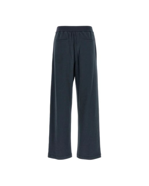 Brunello Cucinelli Blue Wide Trousers