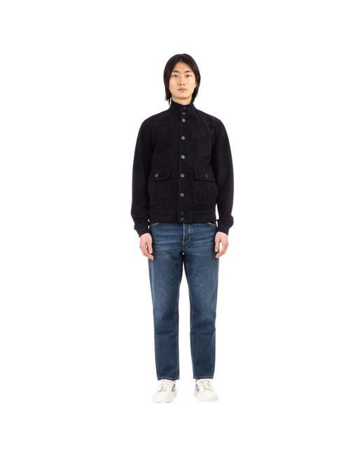 Valstar Black Bomber Jackets for men