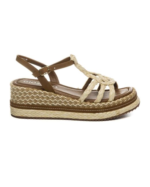 Gioseppo Metallic Wedges