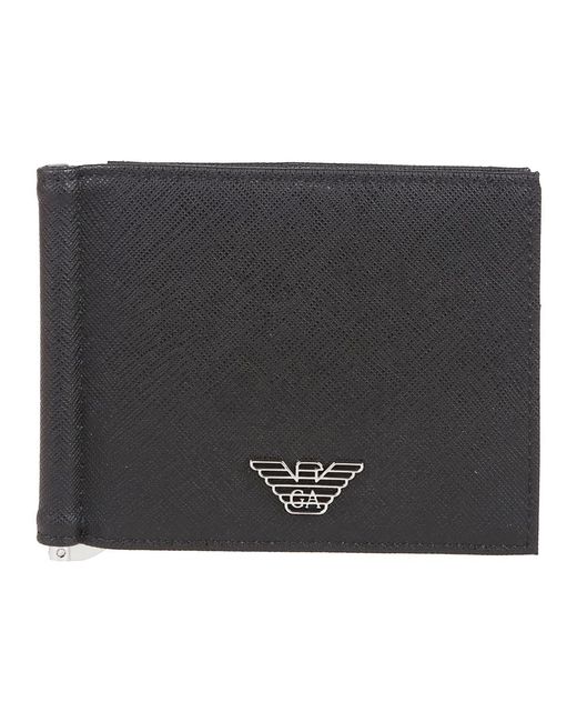 Emporio Armani Black Wallets & Cardholders for men