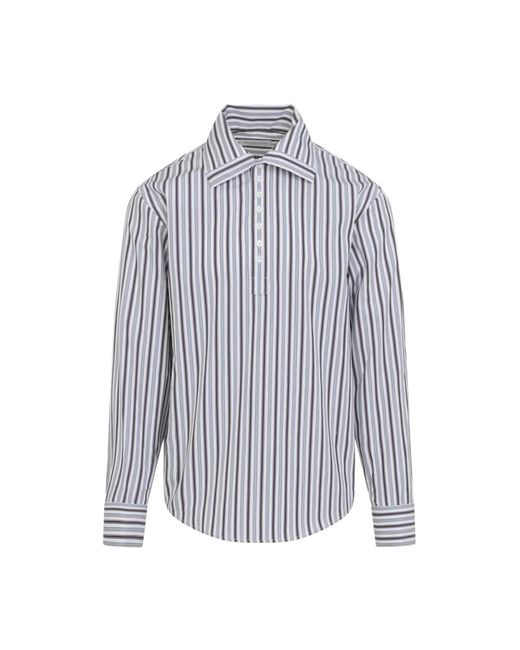 Dries Van Noten Blue Casual Shirts for men