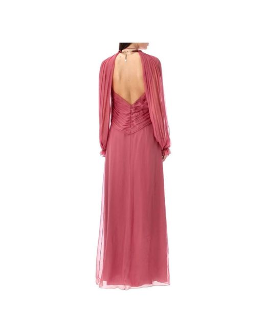 Alberta Ferretti Pink Maxi Dresses