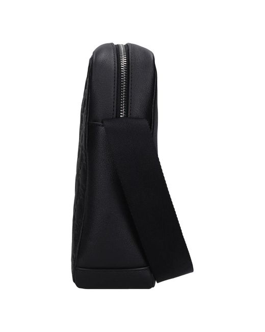 Harmont & Blaine Black Cross Body Messenger for men