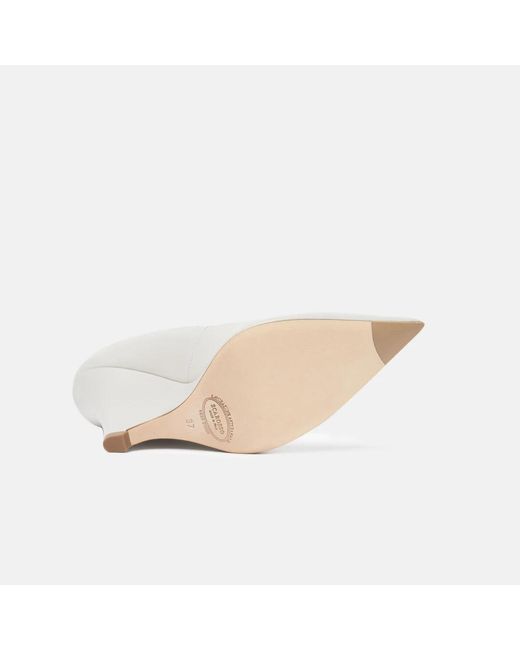 Scarosso White Pumps