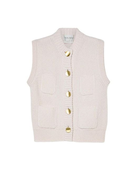 Forte_forte Natural Waistcoats