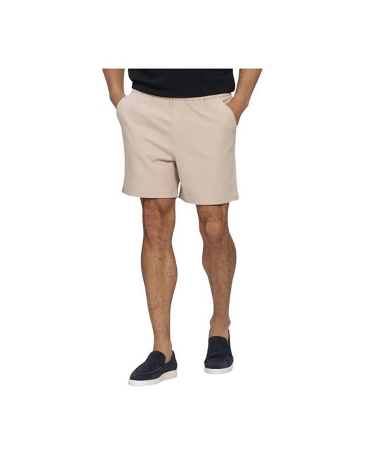 Plain Turipl Shorts in het Natural voor heren