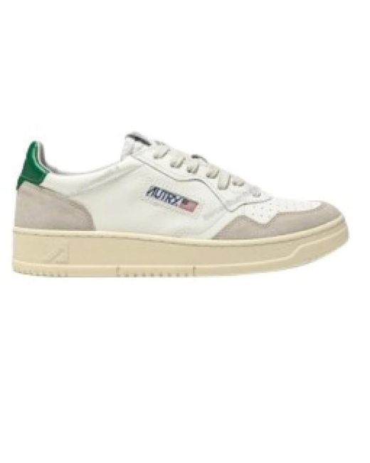 Autry White Sneakers for men