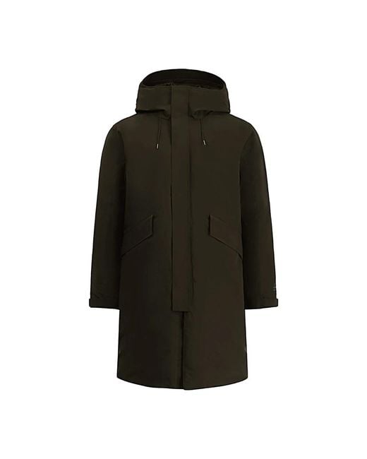 C P Company Black Single-Breasted Coats for men