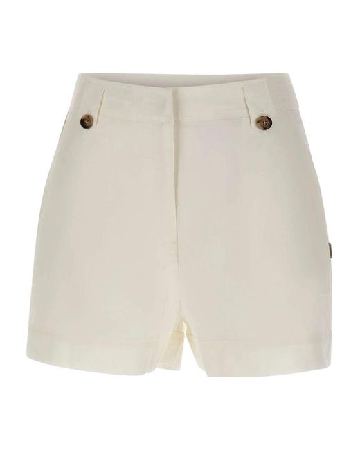 Woolrich Natural Short Shorts