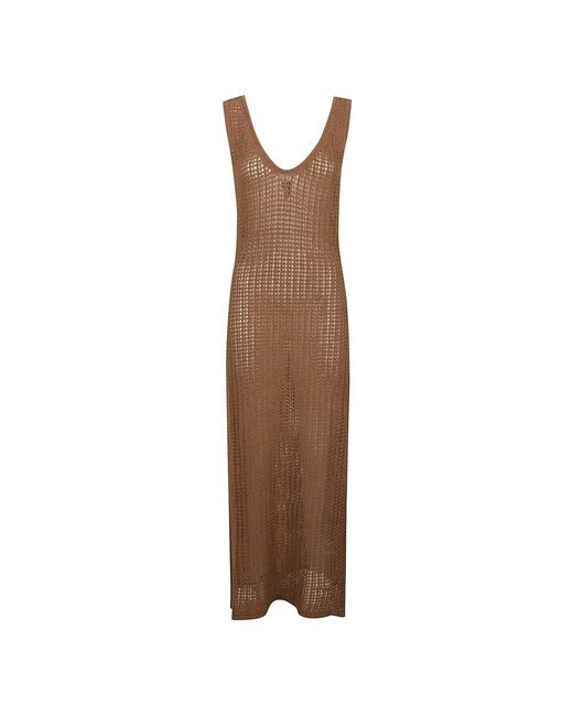 hinnominate Brown Maxi Dresses