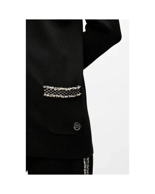 Cardigans Karl Lagerfeld de color Black