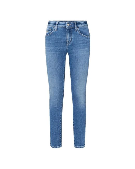 Jacob Cohen Blue Skinny Jeans