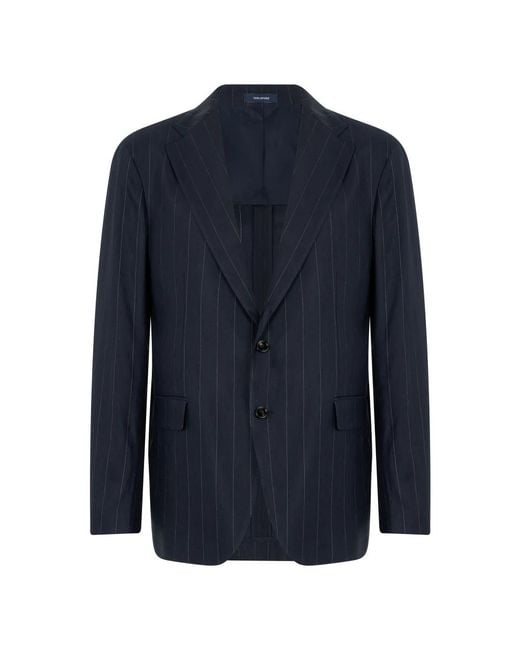 Tagliatore Blue Blazers for men