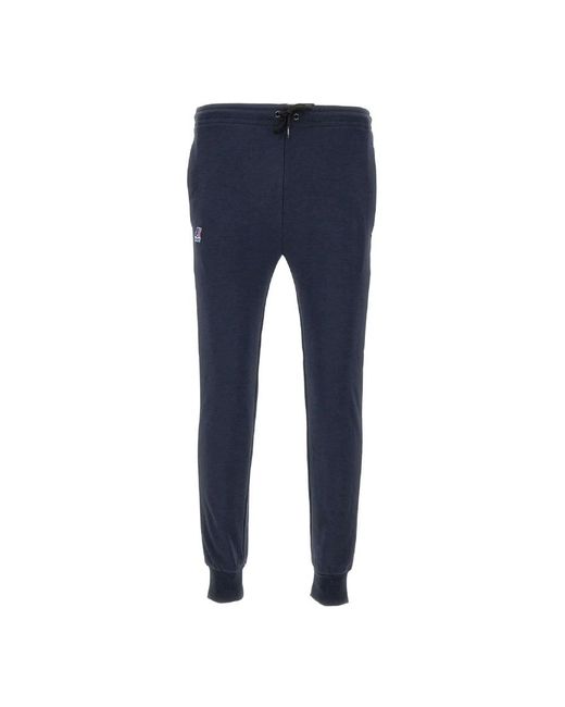 K-Way Blue Sweatpants for men