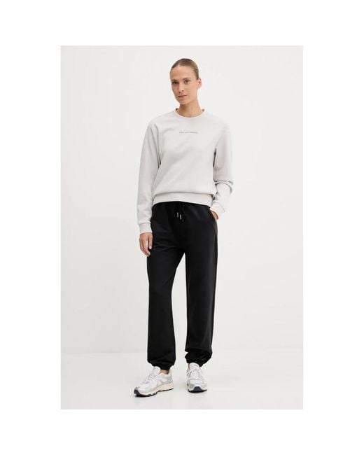 EA7 Logo Sweatshirt in het White