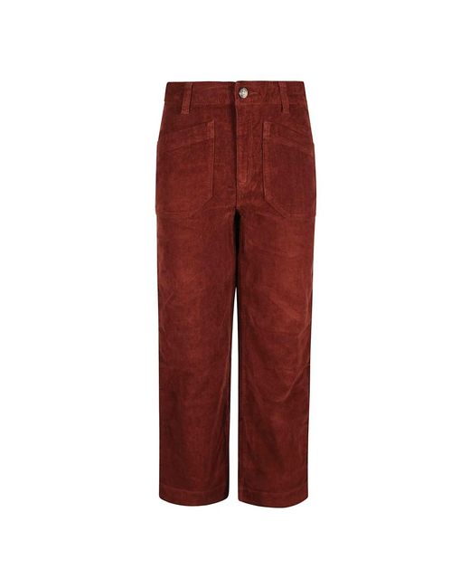 Patagonia Red Wide Trousers