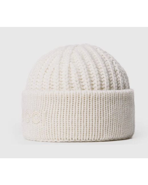 Gucci White Beanies