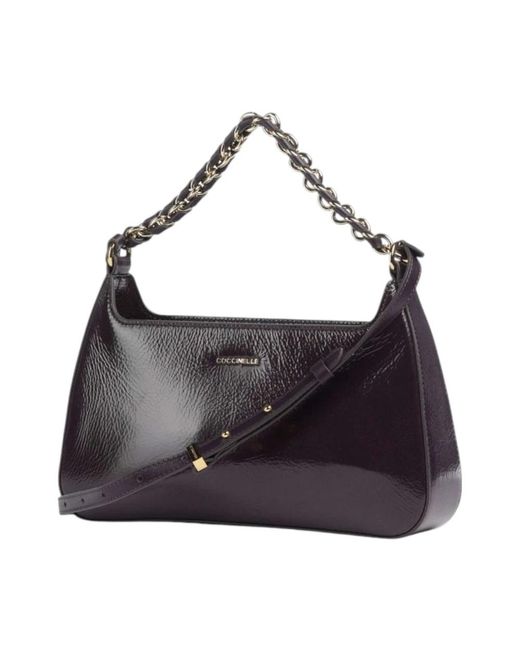 Coccinelle Purple Shoulder Bags