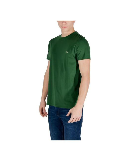 Lacoste T-Shirts in het Green voor heren
